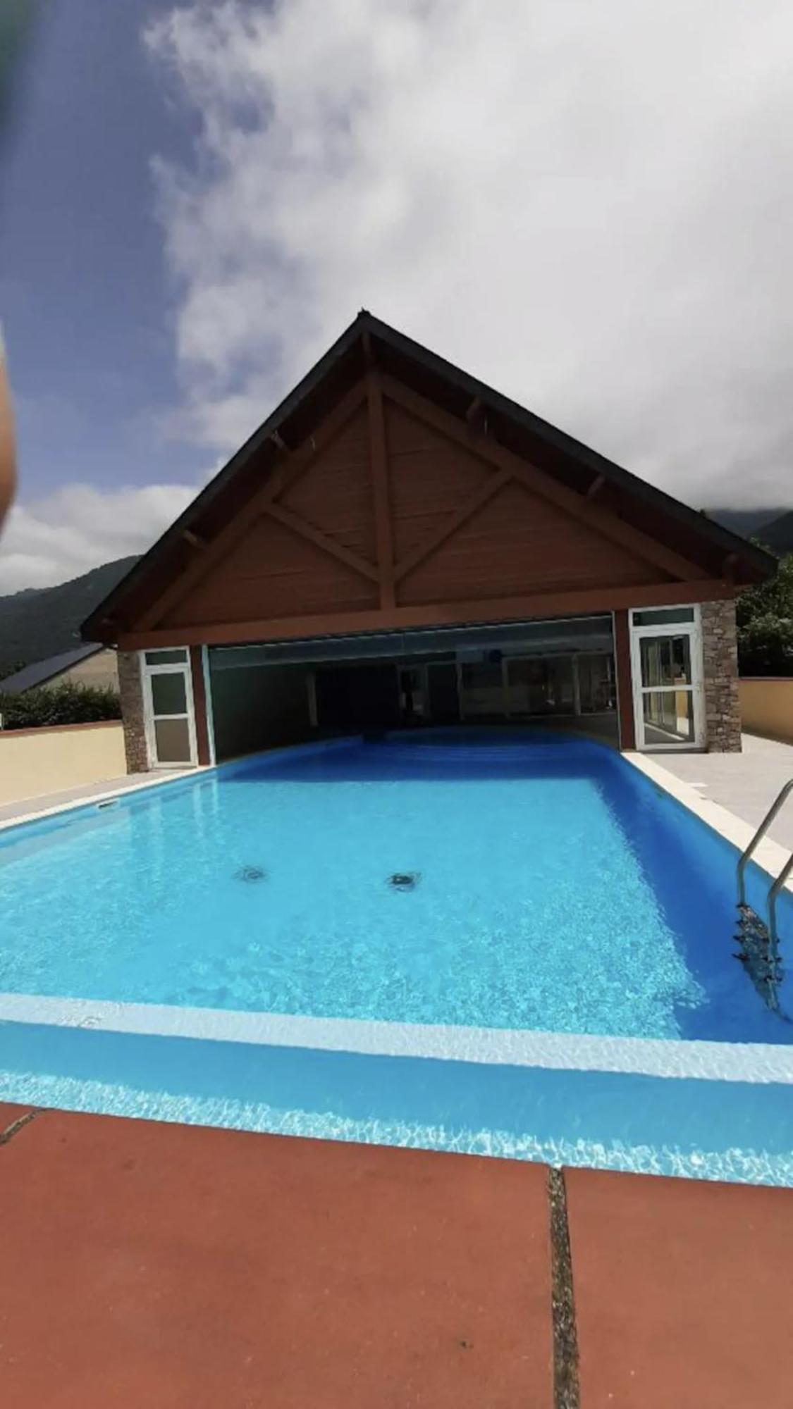 Appart T 3 Bagneres-De-Luchon Vue Montagne - Piscine Mi Juin Extérieur photo